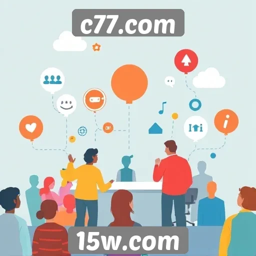 Integração de comunidades no c77.com impulsiona engajamento